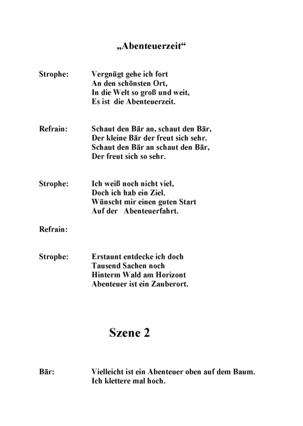 Das Abenteuer - Theaterfassung - Heft + Playback mp3 – Bild 3