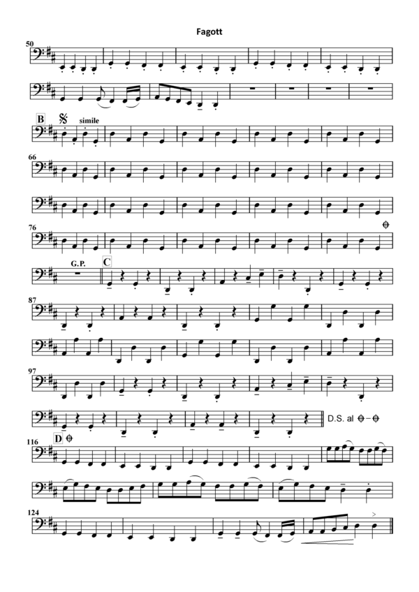 Fantasie über kleinrussische Themen (Bläserquintett) – Bild 2