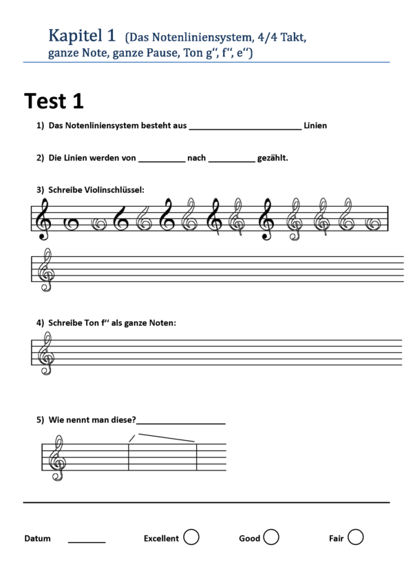 SBMK 1 – Keyboard Solo in B Transpose - Übungsheft – Bild 3