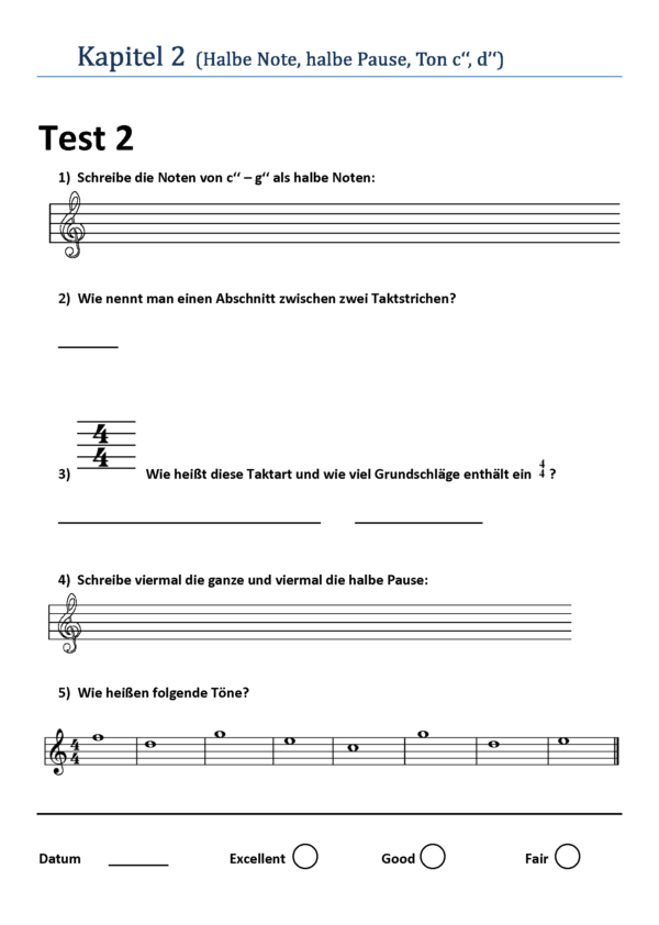 SBMK 1 – Keyboard Solo in B Transpose - Übungsheft – Bild 4