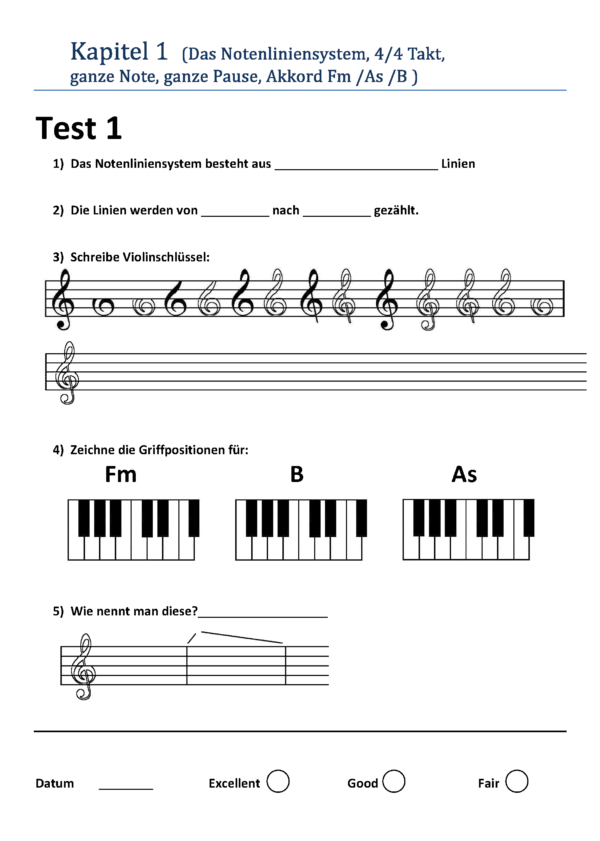 SBMK 1 – Keyboard/Piano - Übungsheft – Bild 4