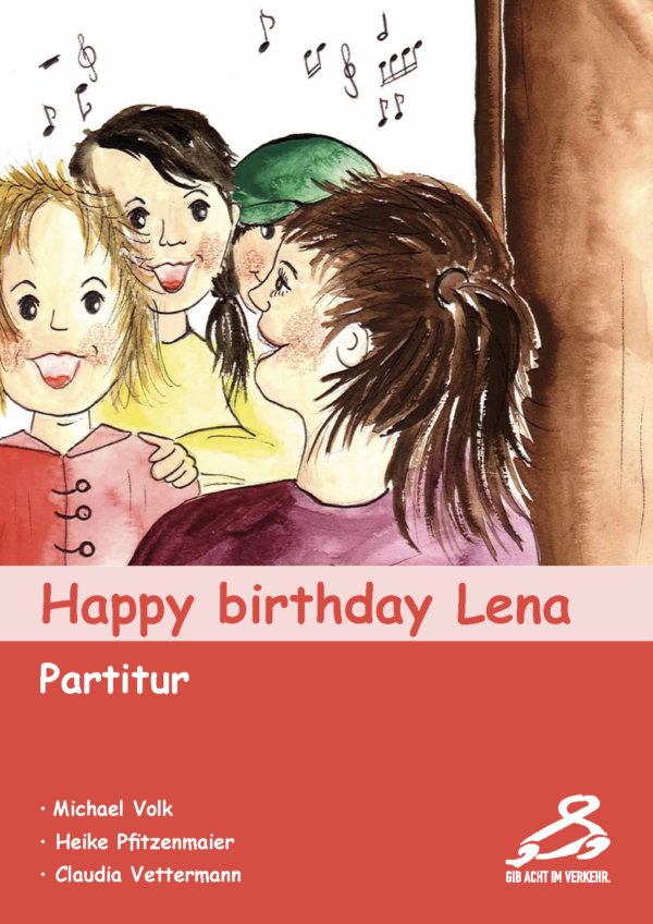 Happy Birthday Lena - Band Partitur mit Stimmensatz