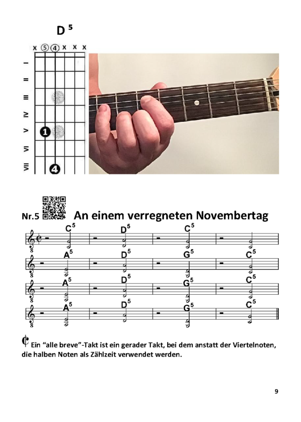Rockband 5.Klasse - Gitarre 2 Powerchords – Bild 2
