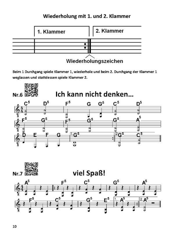 Rockband 5.Klasse - Gitarre 2 Powerchords – Bild 4
