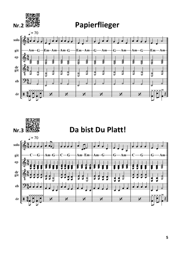 Rockband 5.Klasse - Partitur – Bild 3