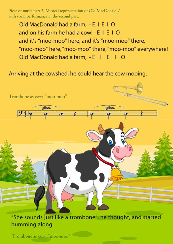 Ein musikalischer Bauernhof – Bilderbuch englische Version – Bild 3