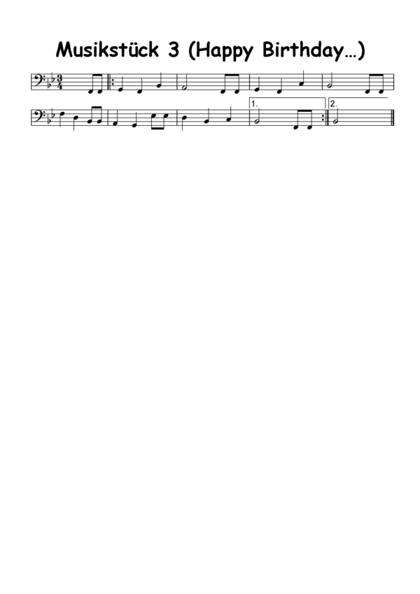Ein musikalischer Bauernhof - Fagottino in F – Bild 2