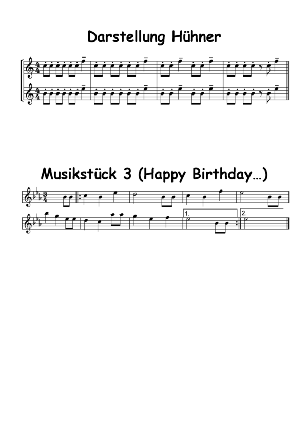Ein musikalischer Bauernhof - Flute 1-2 – Bild 2